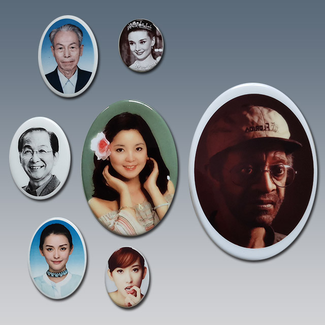 橢圓瓷像瓷片,各種規格瓷相瓷片效果展示